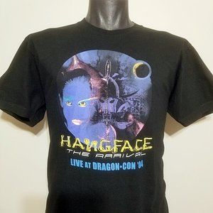 Vintage Hangface The Arrival Dragon Con 2004 T-Shirt L Atlanta Concert Tee Top